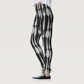 Messfe Fork Spoon Silverware Cutlery Leggings (Links)