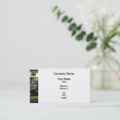 Messgeräte auf Löschfahrzeug Visitenkarte (Stehend Vorderseite)