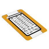 Messhelfer für die Küche in Marigold Magnet (Rechte Seite)