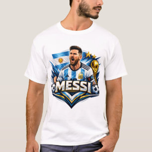 Messi 10 Fußball-Legende Grafik-T-Shirt – T-Shirt