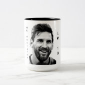 messi LM 10 Zweifarbige Tasse (Mittel)