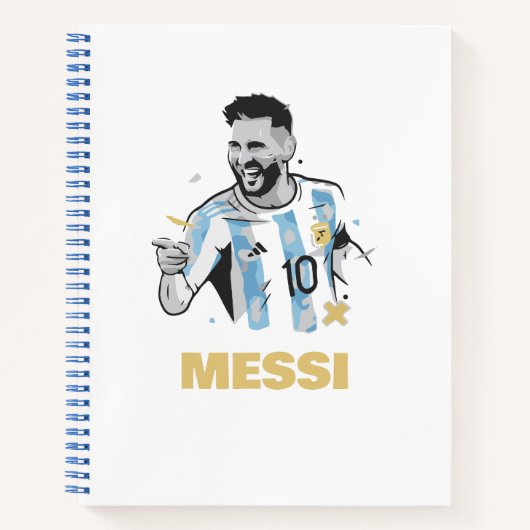 Messi Notizblock (Vorderseite)