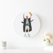 Messi Weltmeister Große Wanduhr (Zuhause)