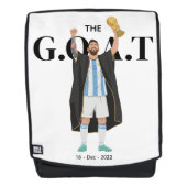 Messi Weltmeister Rucksack (Vorderseite)