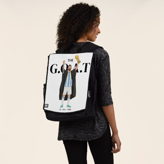 Messi Weltmeister Rucksack (Ausgewaschen)