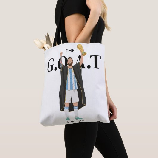 Messi Weltmeister  Tasche (Von Nahem)