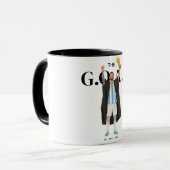 Messi Weltmeister Tasse (Vorderseite Links)