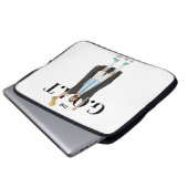 Messi World Cup Champion  Laptopschutzhülle (Vorne Knopf)