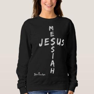 Messiah Jesus Cross #Ostern #Christmas Christlich Sweatshirt