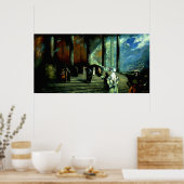 Messiah - Poster (Ölgemälde von Ghenadie Sontu) (Küche)