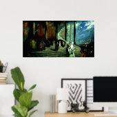 Messiah - Poster (Ölgemälde von Ghenadie Sontu) (Heimbüro)