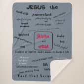 Messiah-Serie Sherpa Blanket Sherpadecke (Vorderseite)