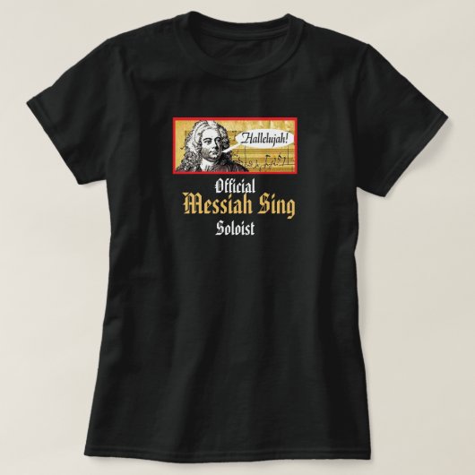 Messiah Sing Tee - einfach Ihre Kirche oder Ihren (Design vorne)