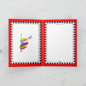 Messianic Dancer Grußkarte Karte (Innenseite)