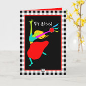 Messianic Dancer Grußkarte Karte (Gelbe Blume)