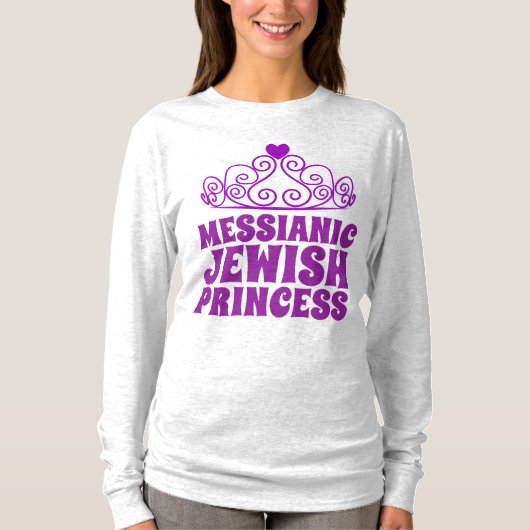 MESSIANIC JEWISCH PRINCESS Ladys T - Shirt (Vorderseite)
