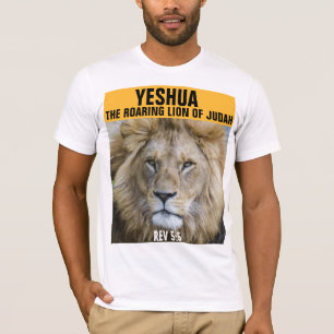 MESSIANISCHE JEWISCH-T - SHIRT, JESHUA-ROARING T-Shirt