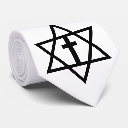 Messianische Jude Krawatte (Gerollt)