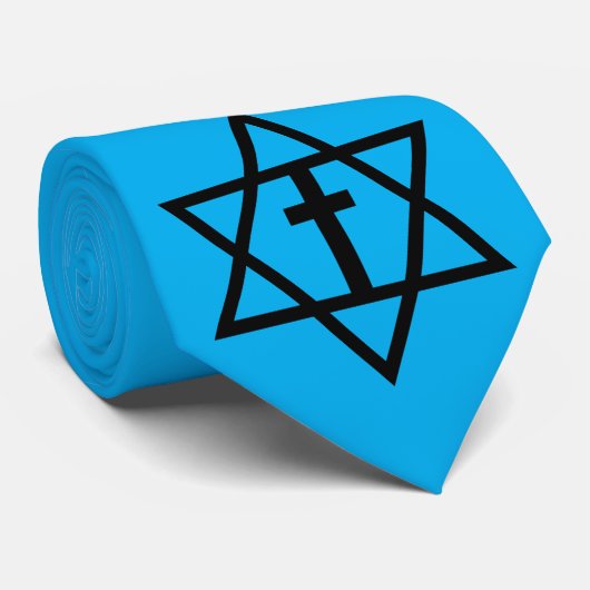 Messianische Jude Krawatte (Gerollt)