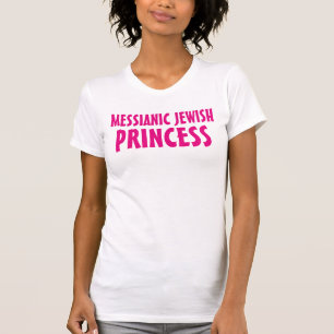 Messianische jüdische Prinzessin T-shirts