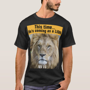 MESSIANISCHE JÜDISCHE T - SHIRT, JESHUA ROARING LI T-Shirt