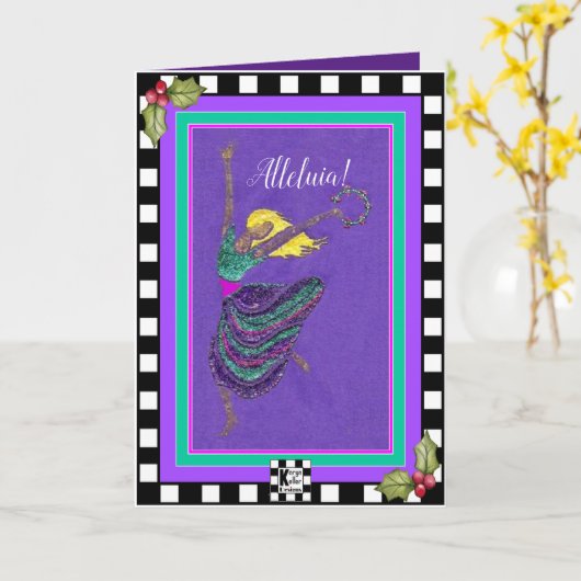 Messianischer Tänzer Karte (Gelbe Blume)