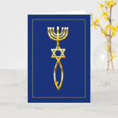 Messianisches Siegel - Blau Karte (Gelbe Blume)