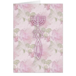 Messianisches Siegel mit Blumen