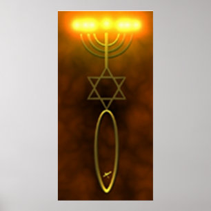 Messianisches Siegel Wall-Hanging Poster