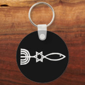 Messianisches Symbol Schlüsselanhänger (Vorderseite)