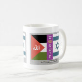 Messias Friedensflagge Kaffeetasse (VorderseiteRechts)