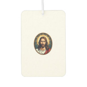 Messias-Sonnenstrahl-Siegel Vintage-Stickerei-Shir Autolufterfrischer