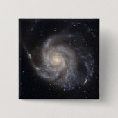 Messier 101, Pinwheel Galaxy Button (Vorderseite)