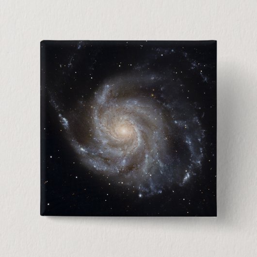 Messier 101, Pinwheel Galaxy Button (Vorderseite)
