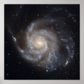 Messier 101, Pinwheel Galaxy Poster (Vorne)