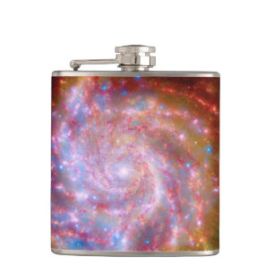 Messier 101 Spiralgalaxie - Hubble Telescope-Foto Flachmann