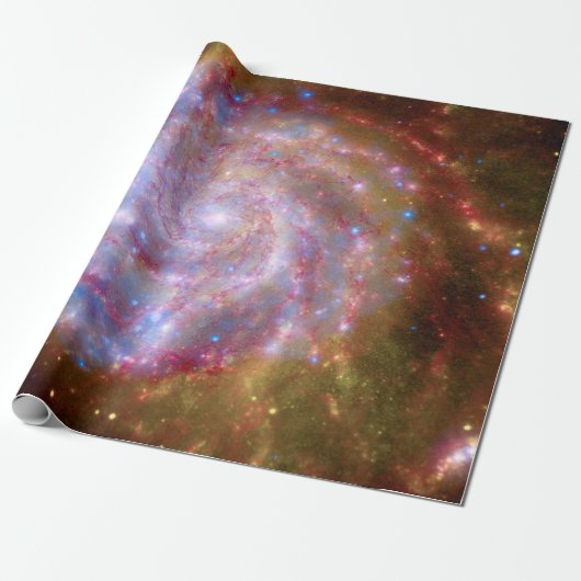 Messier 101 Spiralgalaxie - Hubble Telescope-Foto Geschenkpapier (Ungerollt)