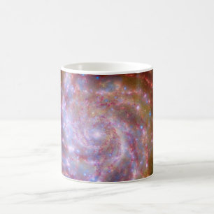 Messier 101 Spiralgalaxie - Hubble Telescope-Foto Kaffeetasse
