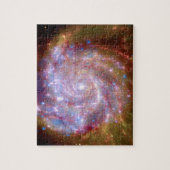 Messier 101 Spiralgalaxie - Hubble Telescope-Foto Puzzle (Vertikal)