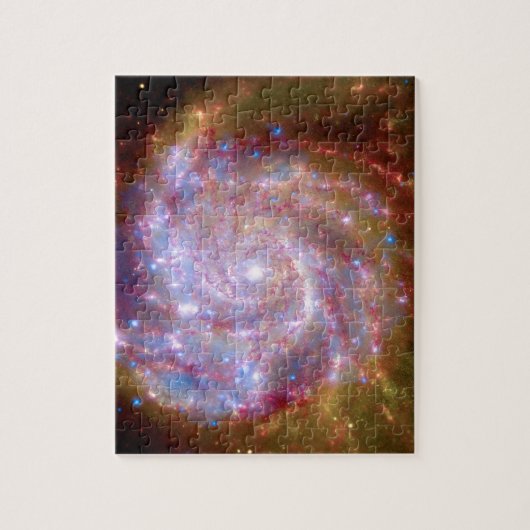 Messier 101 Spiralgalaxie - Hubble Telescope-Foto Puzzle (Vertikal)