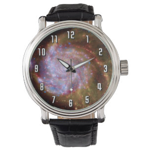 Messier 101 Spiralgalaxie - Hubble-Teleskop-Foto Armbanduhr