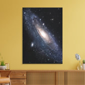 Messier 31, Die große Galaxie in Andromeda Leinwanddruck (Insitu (Wohnzimmer))