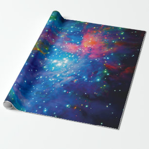 Messier 42 Orionnebel Infrarot ESO Weltraumfoto Geschenkpapier