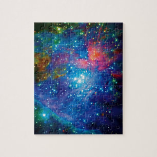 Messier 42 Orionnebel Infrarot ESO Weltraumfoto Puzzle