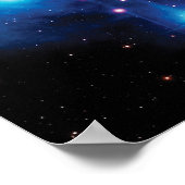 Messier 45 Pleiades Star Cluster NASA Space Foto Poster (Ecke)