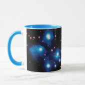 Messier 45 Pleiades Star Cluster NASA Space Foto Tasse (Links)