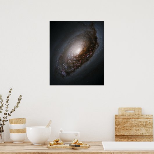 Messier 64 - The "Black Eye" Galaxy Poster (Küche)