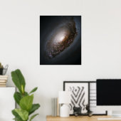 Messier 64 - The "Black Eye" Galaxy Poster (Heimbüro)