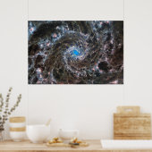 Messier 74 (M74) Galaxy | NGC 628 | MIRI | JWST Poster (Küche)
