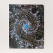 Messier 74 (M74) Galaxy | NGC 628 | MIRI | JWST Puzzle (Vertikal)